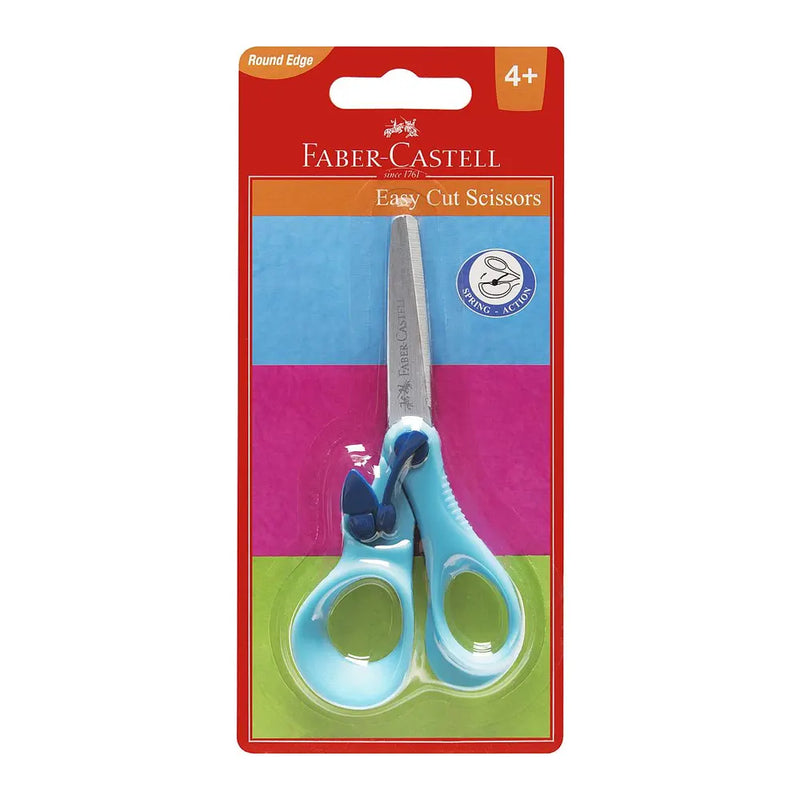 Faber-Castell Easy Cut Educational Scissors - Blue