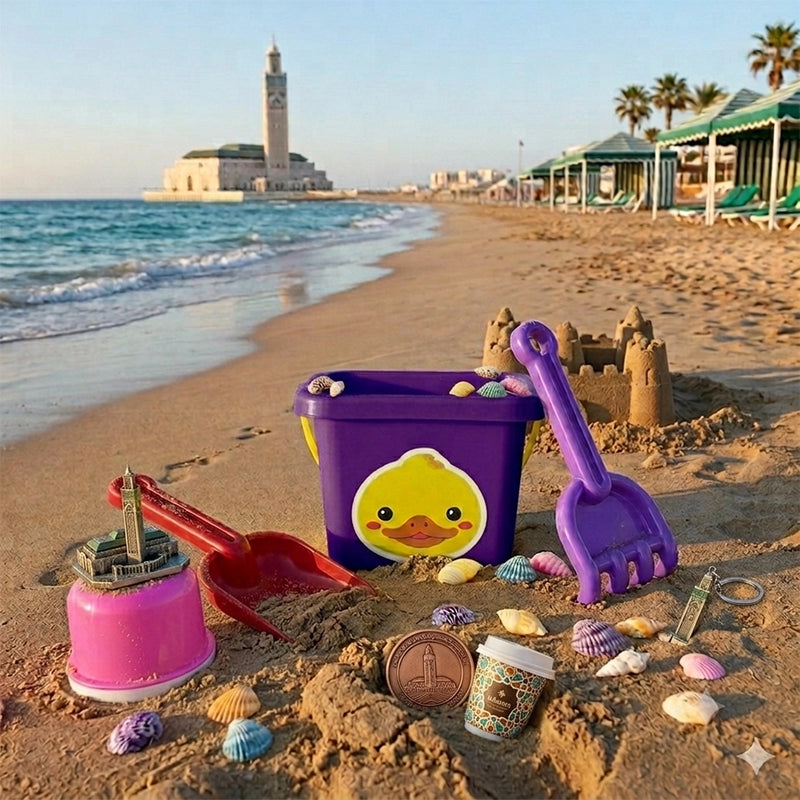 Kit de Jeu de Plage Enfant, Jouet de Plage d'extérieur avec Seau Plage, Pelle Plage, Moules à Sable Jouets pour Enfants Extérieur Kit de Jeu de Plage Enfant, Jouet de Plage d'extérieur avec Seau Plage, Pelle Plage, Moules à Sable Jouets pour Enfants Extérieur