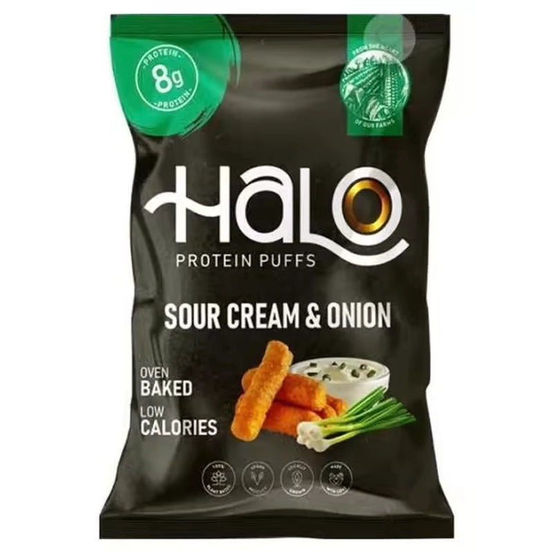 Chips Halo Protein Puffs 40g - Sour Cream & Onion