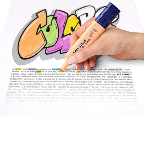 Staedtler 364 CWP6 Set of 6 Textsurfer Classic Pastel Highlighters