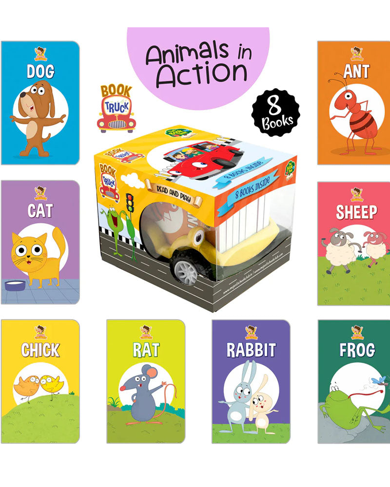 Animal In Action Book Truck