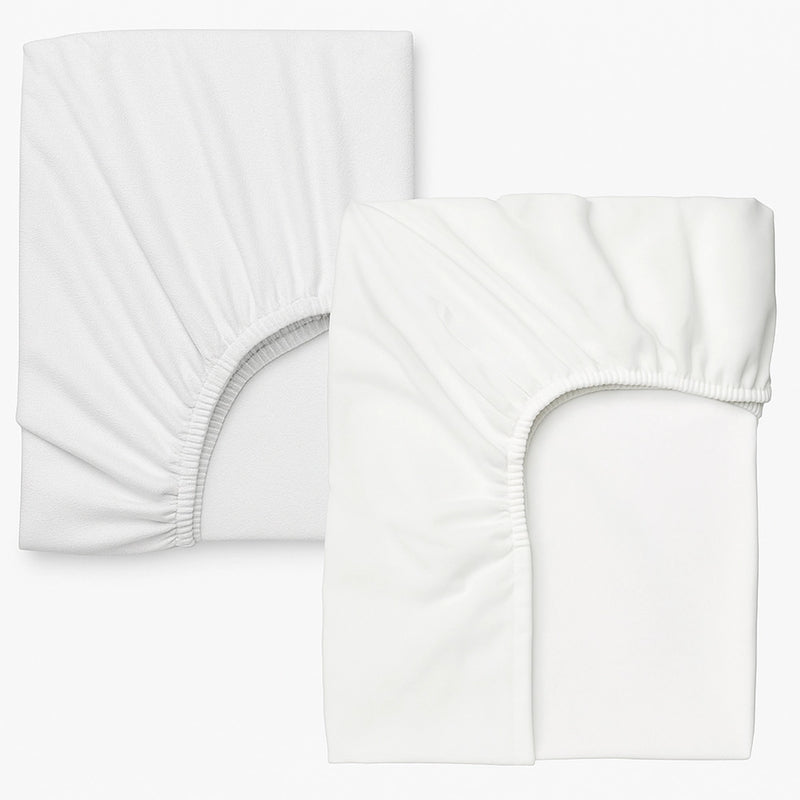 Babymat Pack Drap Housse Normal + Drap Imperméable 120x60 cm