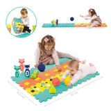 Ludi Coffret D'activité Tapis Quilles Et Formes - 10m+