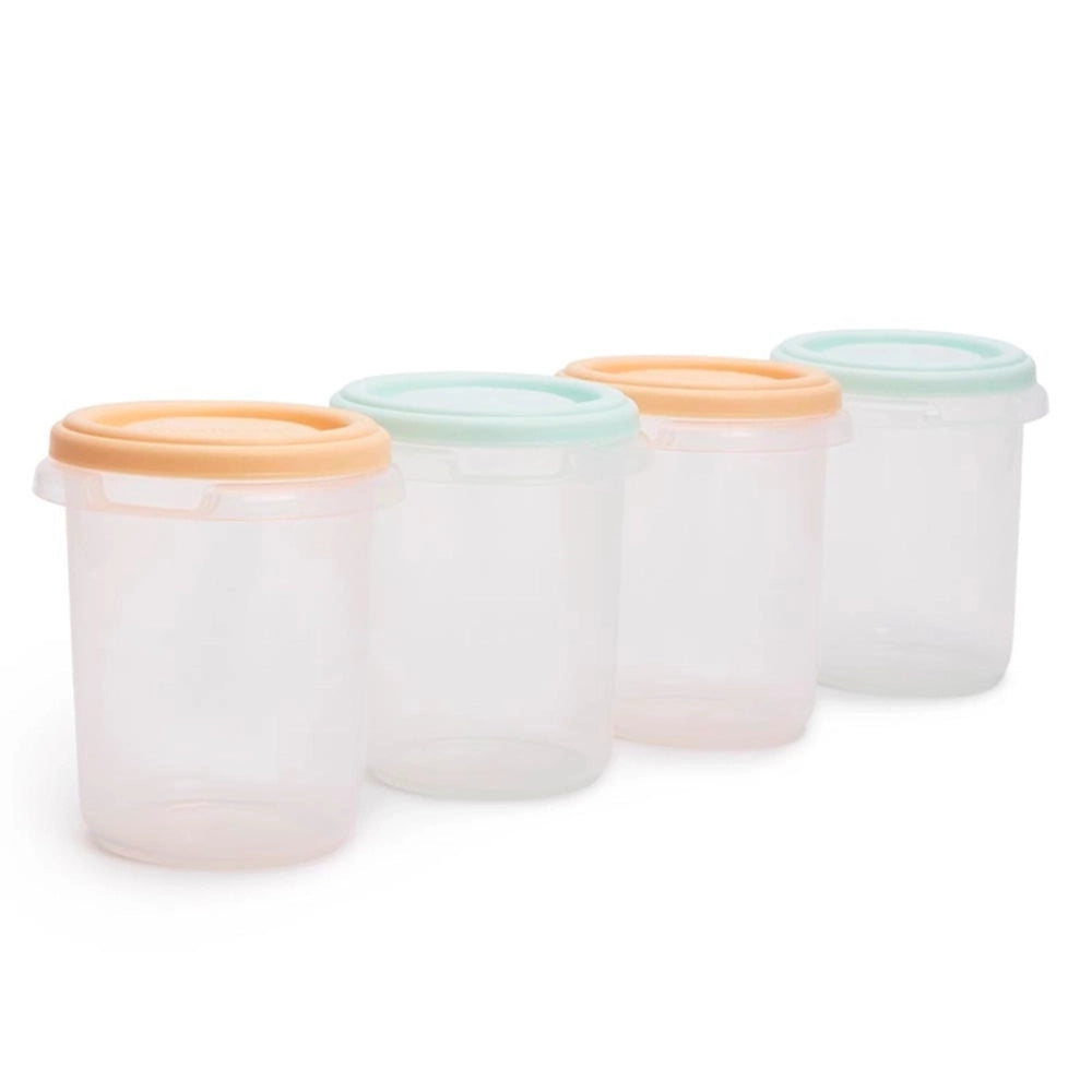 Miniland Set 4 Pots de Conservation - Multicolore