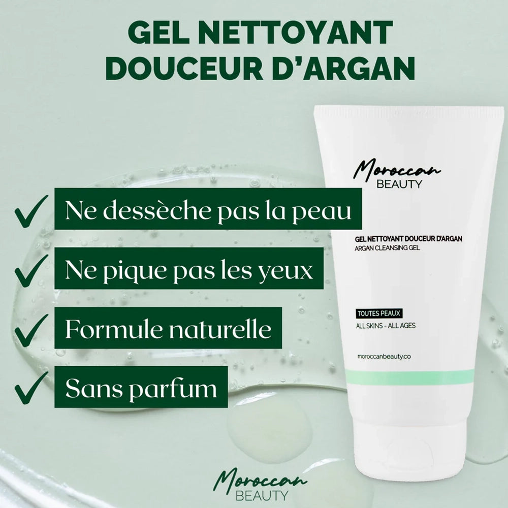 Moroccan Beauty Gel Nettoyant Douceur D'Argan - 150ml