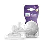 Philips Avent Lot de 2 Tétines Natural Response 0M+