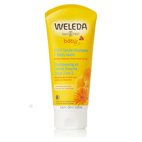 Weleda Shampoing et Crème Douche 2 en 1 Corps & Cheveux - 200ml