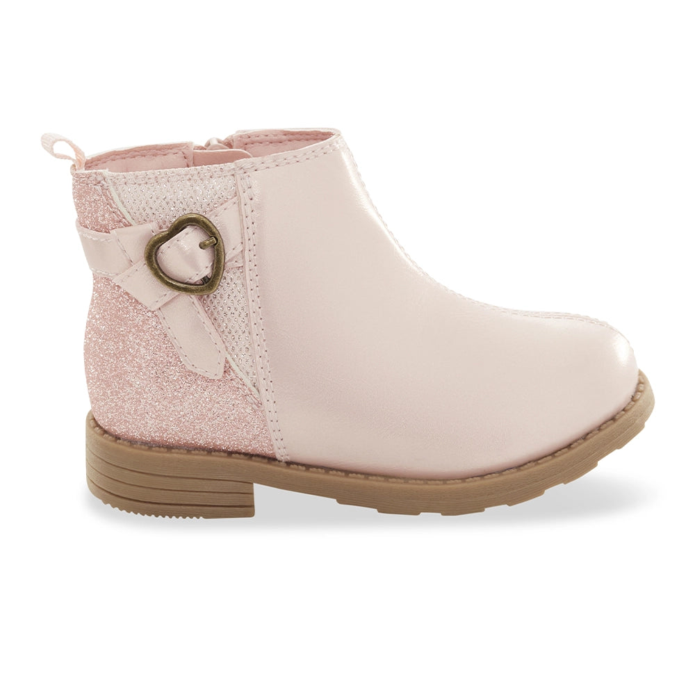 Glitter Boots Carter's - Rose Gold