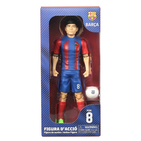 Figurine de Joueurs de Foot 20cm - PEDRI - FC Barcelone