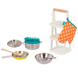 B. Toys Mini Chef – Ensemble de Jeu Casseroles et Poêles 3A+