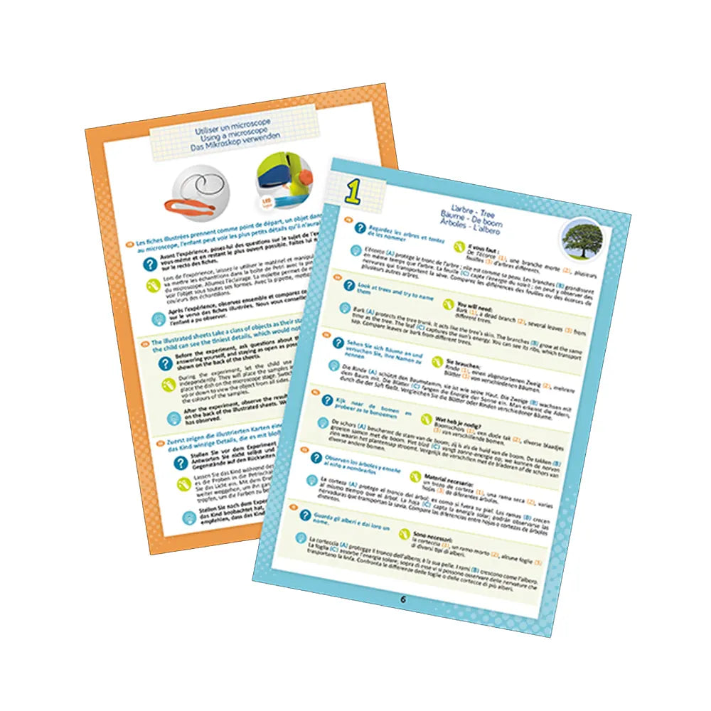 Buki Mini Sciences Microscope avec 10 Expériences - 4A+