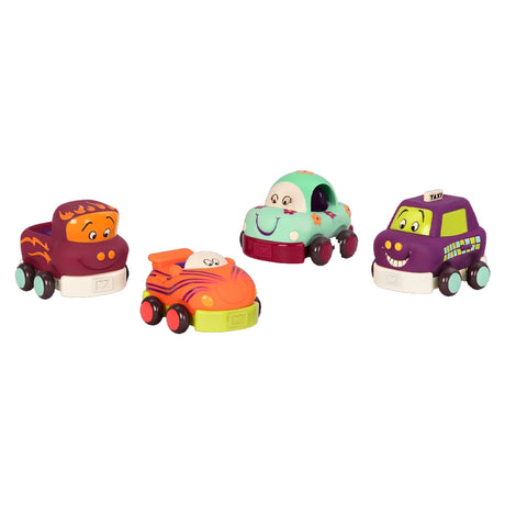 B. Toys Lot de 4 Véhicules à Traction 12M+