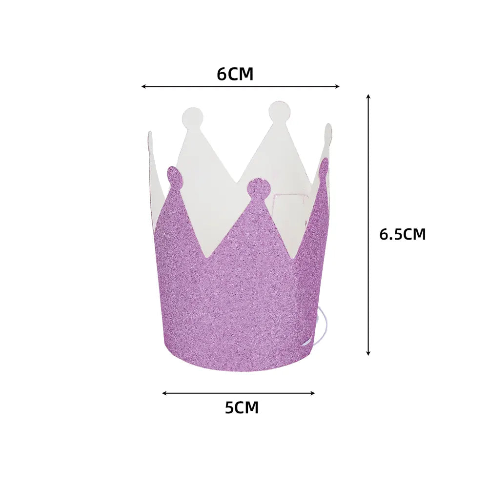Set of 8 Fairy Paper Hats