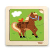 Viga Toys Puzzle 4 Pièces En Bois 18M+ - Cheval