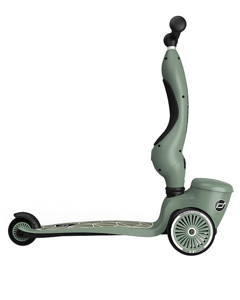 Scoot And Ride 2-in-1 Scooter Highwaykick 1 Lifestyle - Green Lines