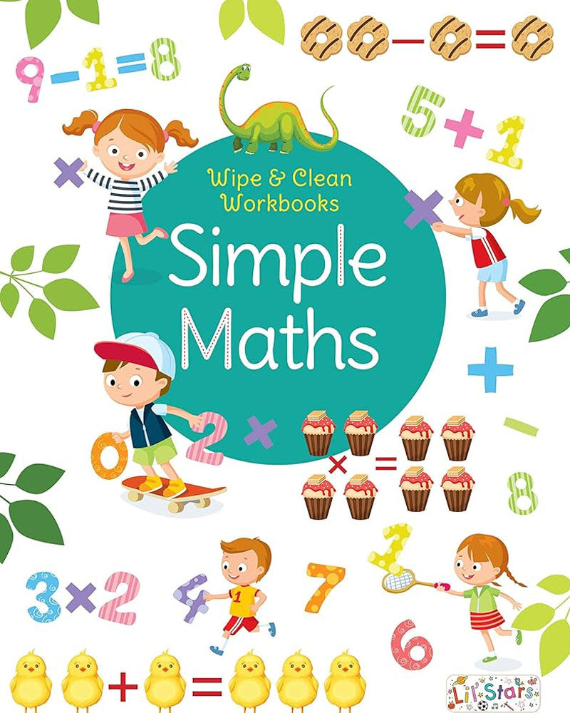 Wipe & Clean Workbooks - Simple Maths