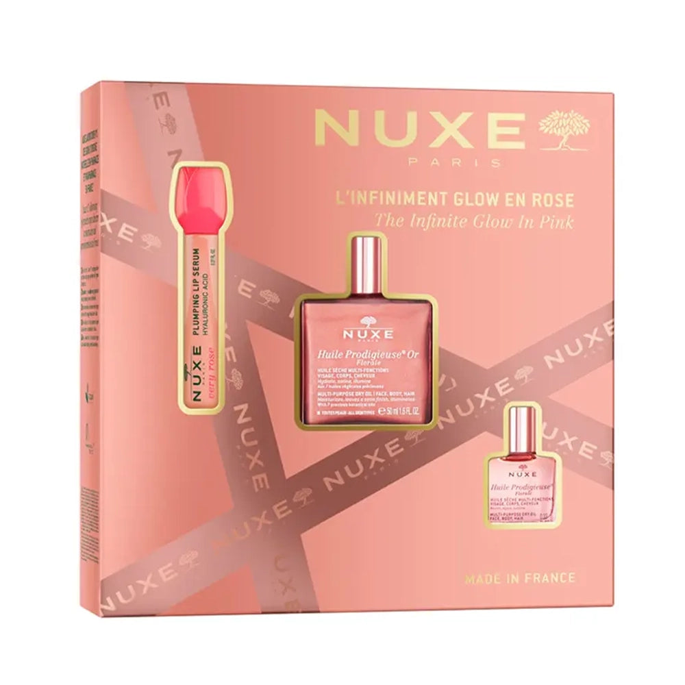Nuxe Coffret L'infiniment Glow En Rose Florale