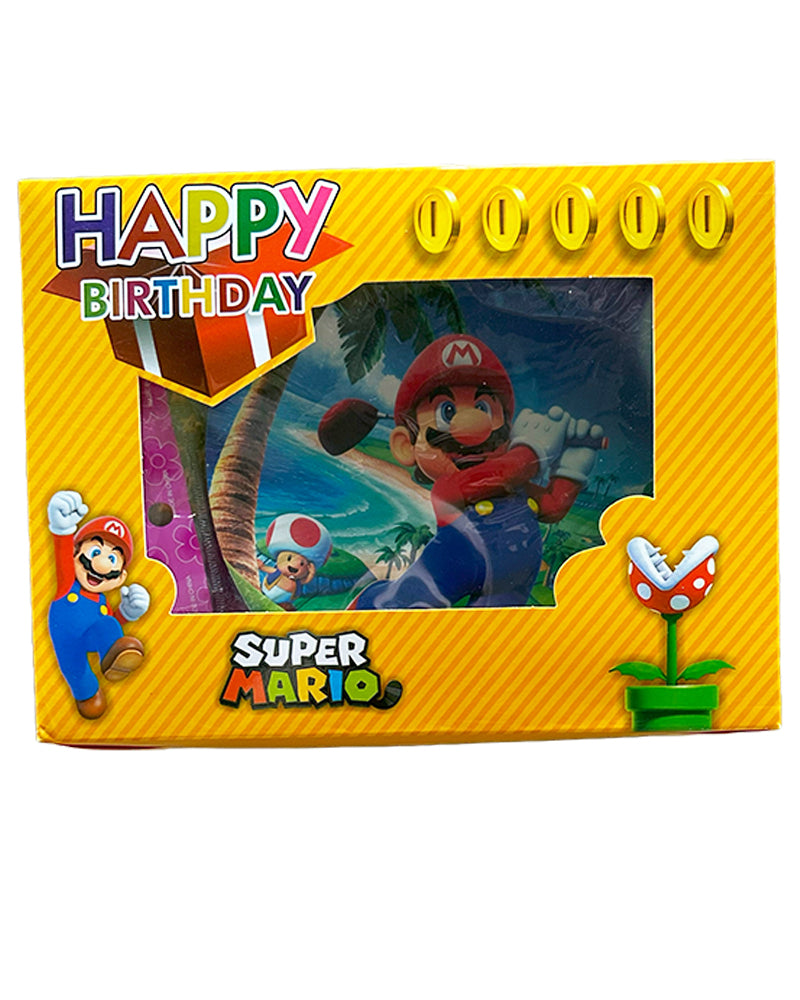 Pack Anniversaire 60 Pièces - Mario