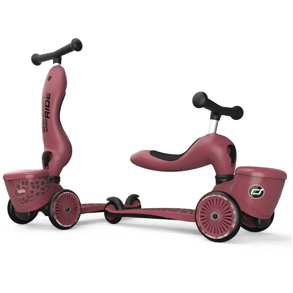 Scoot And Ride 2in1 Highwaykick 1 Lifestyle Scooter - Wildcat 