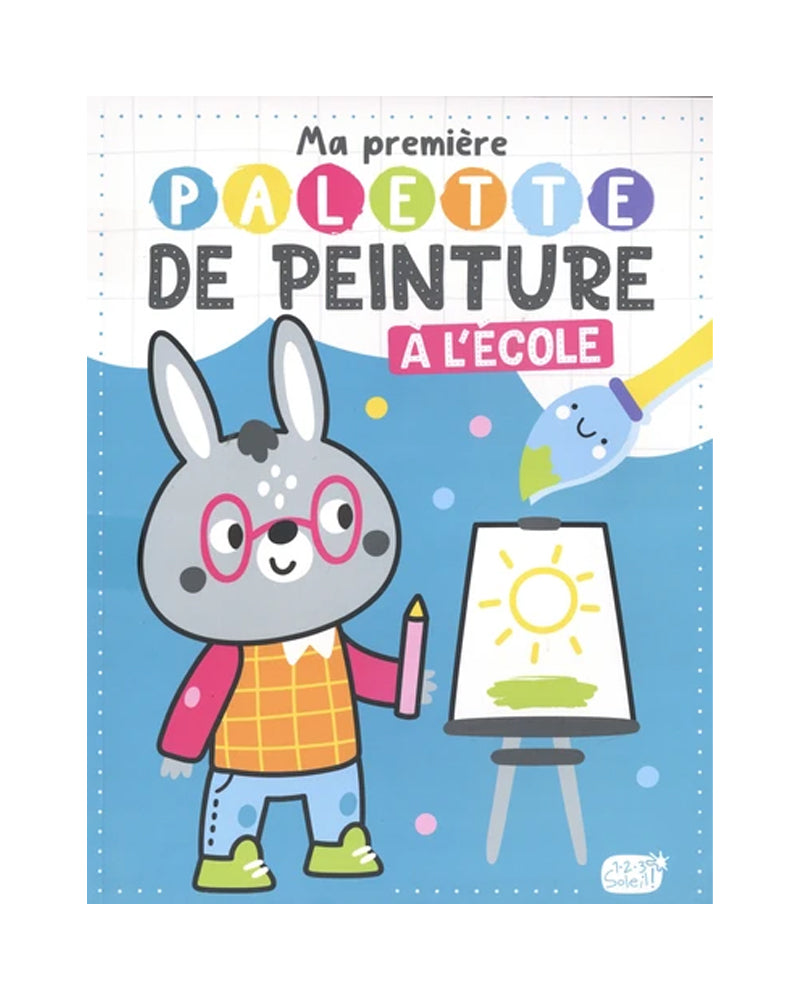 Ma Première Palette de Peinture - A L'école