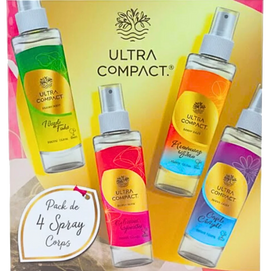 Ultra Compact Pack 4 Body Mist Spray