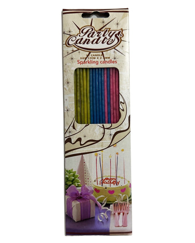 Pack de 18 Bougies Magic - Multicolore