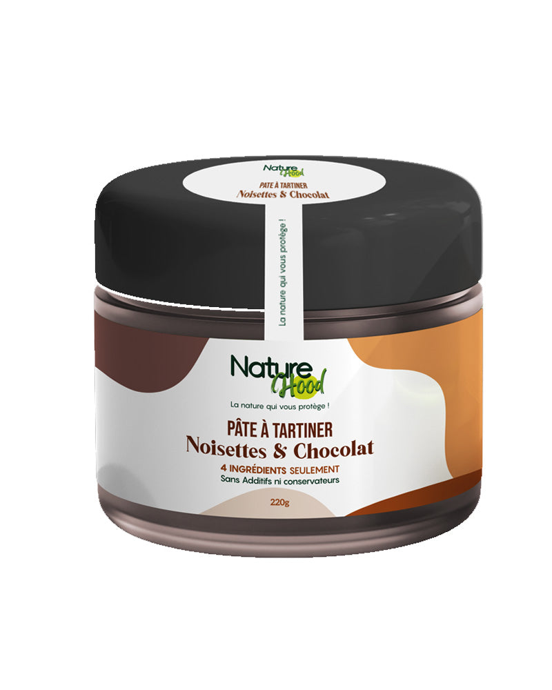 Nature Hood Pâte à Tartiner Noisette & Chocolat - 220g