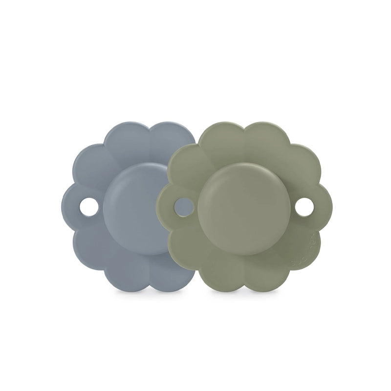 Suavinex Pack de 2 Sucettes Physiologique 6-18M - Lake & Green