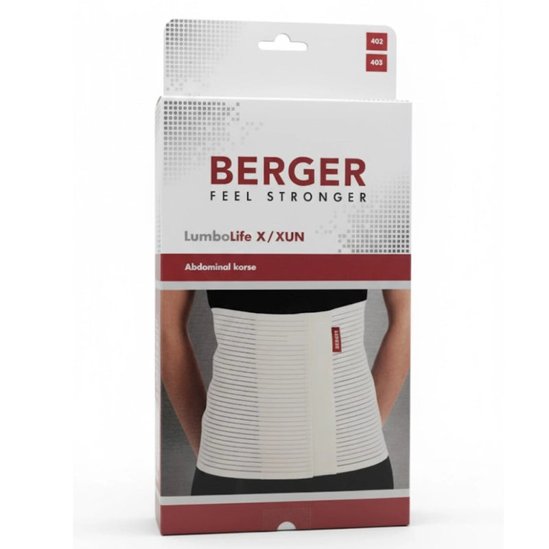 Berger Faja Abdominal Beige con Soporte Estándar BG-402