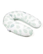 Coussin d'allaitement et maternité BUDDY Leaves Aqua Doomoo - Vert