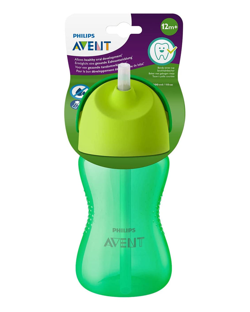 Vaso con pajita Avent +12 meses - 300 ml
