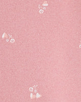 Sweat à Capuche Cœur Floral OshKosh - Rose