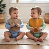 Babymat Lot de 2 Bavoirs - Miel