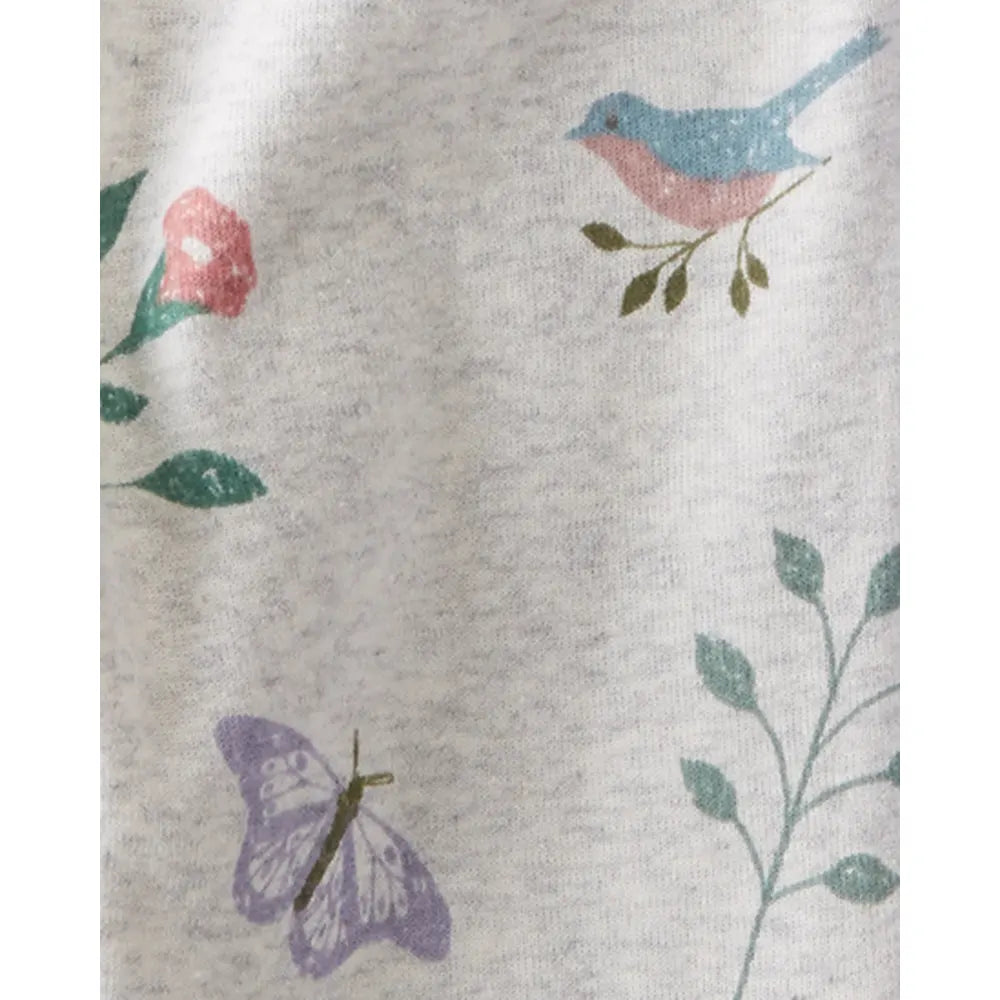Lot de 2 joggers en coton bio bébé fille