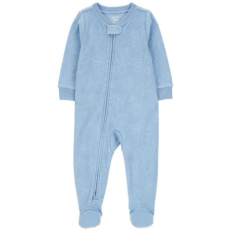 Grenouillère polaire 1 pièce bébé à motif floral