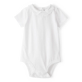Body con cuello festoneado para bebé niña OshKosh - Blanco