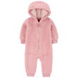 Combinaison polaire à capuche bébé