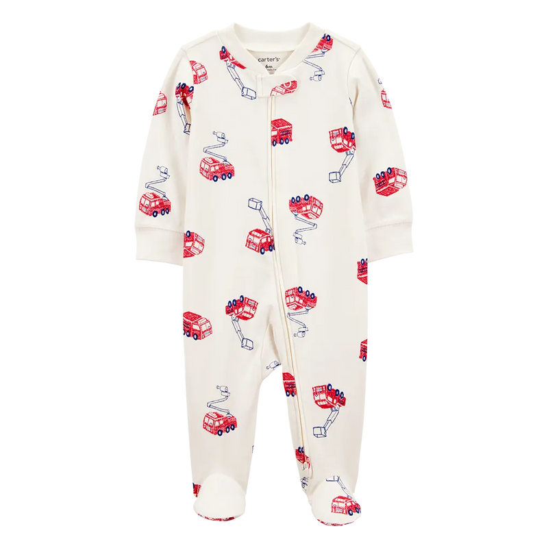 Grenouillère Zippé Bébé Garçon Carter's - Pompier