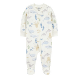 Pyjama dors-bien zippé animaux marins bébé garçon