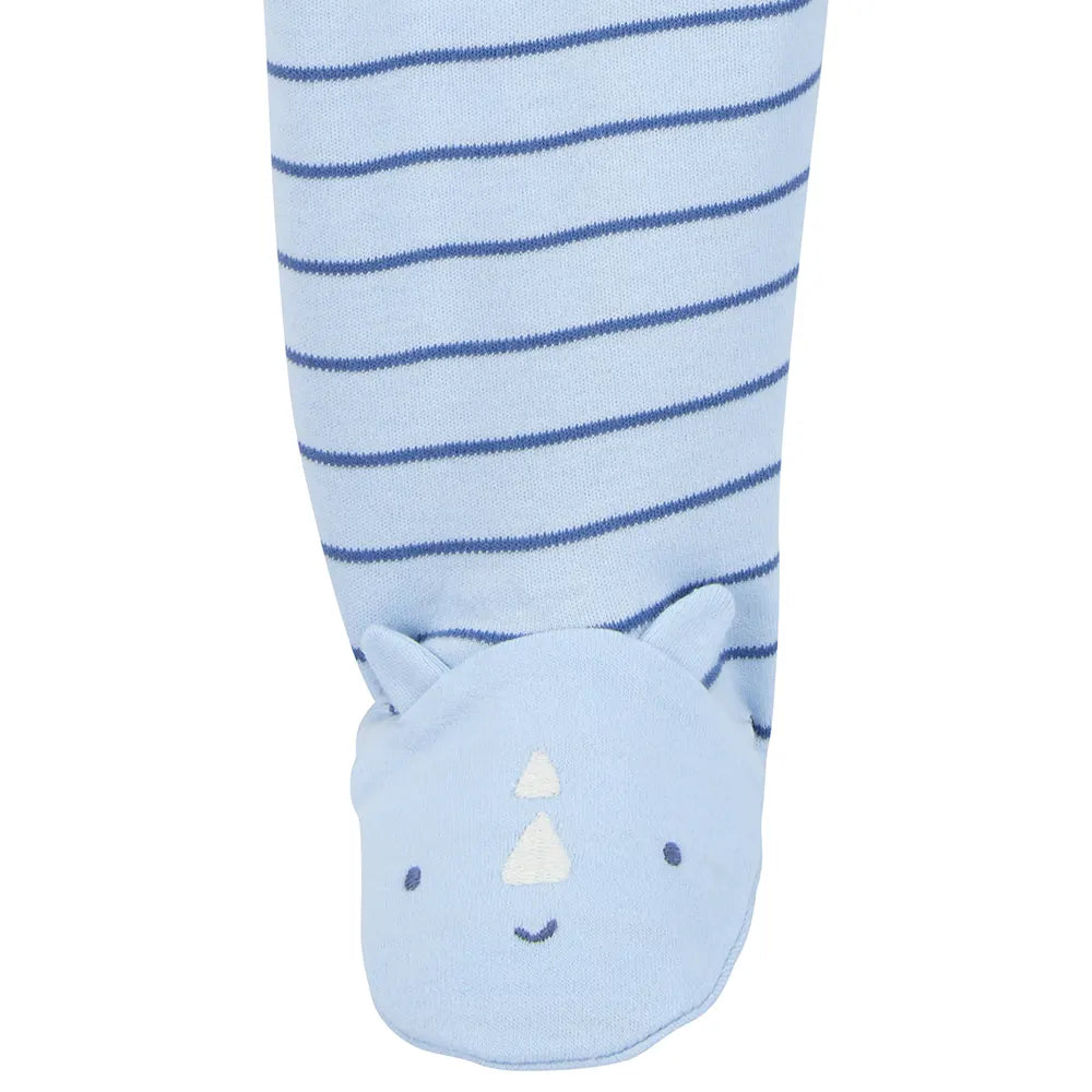 Grenouillère Zippé Bébé Garçon Carter's - Rhinocéros