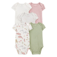 Lot de 5 bodys hippocampe bébé fille