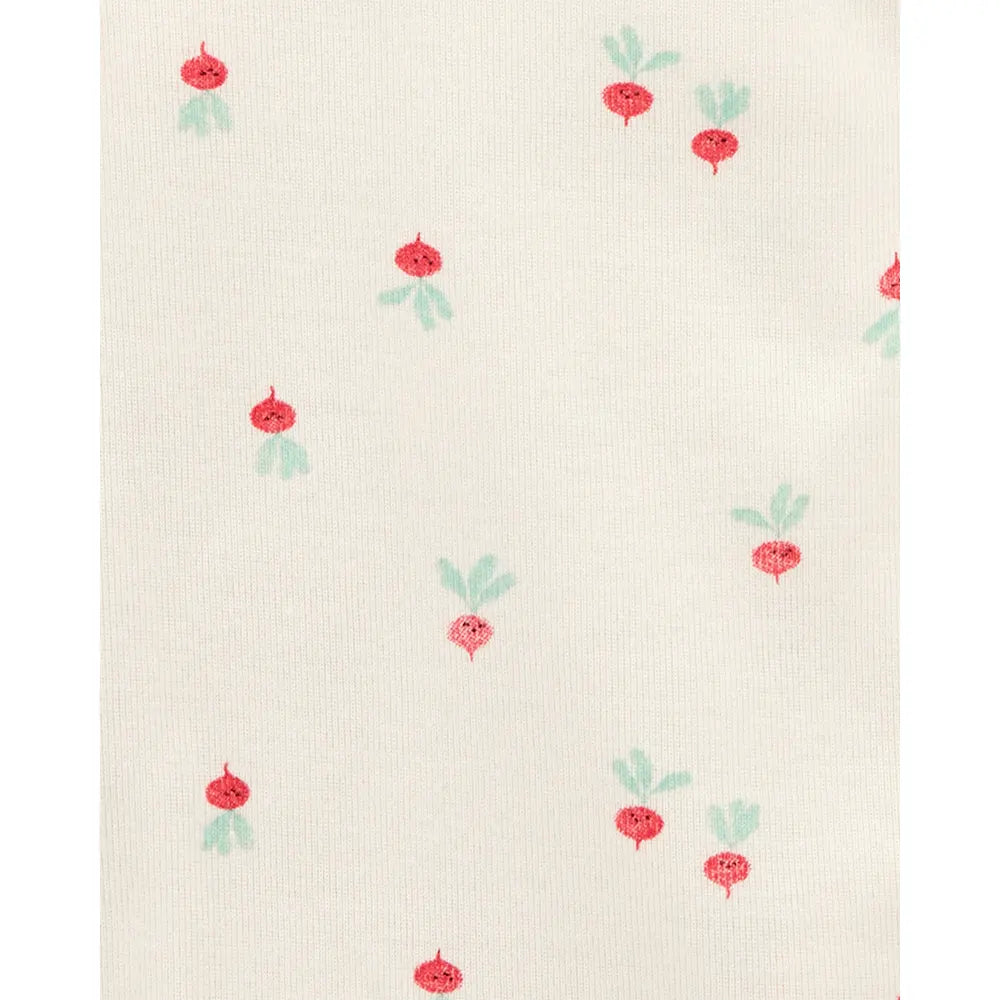 Set de 5 bodys para bebé Carter's - Verduras