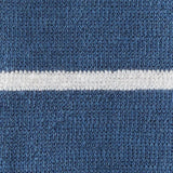 Ensemble en coton bio bébé - Rayé bleu