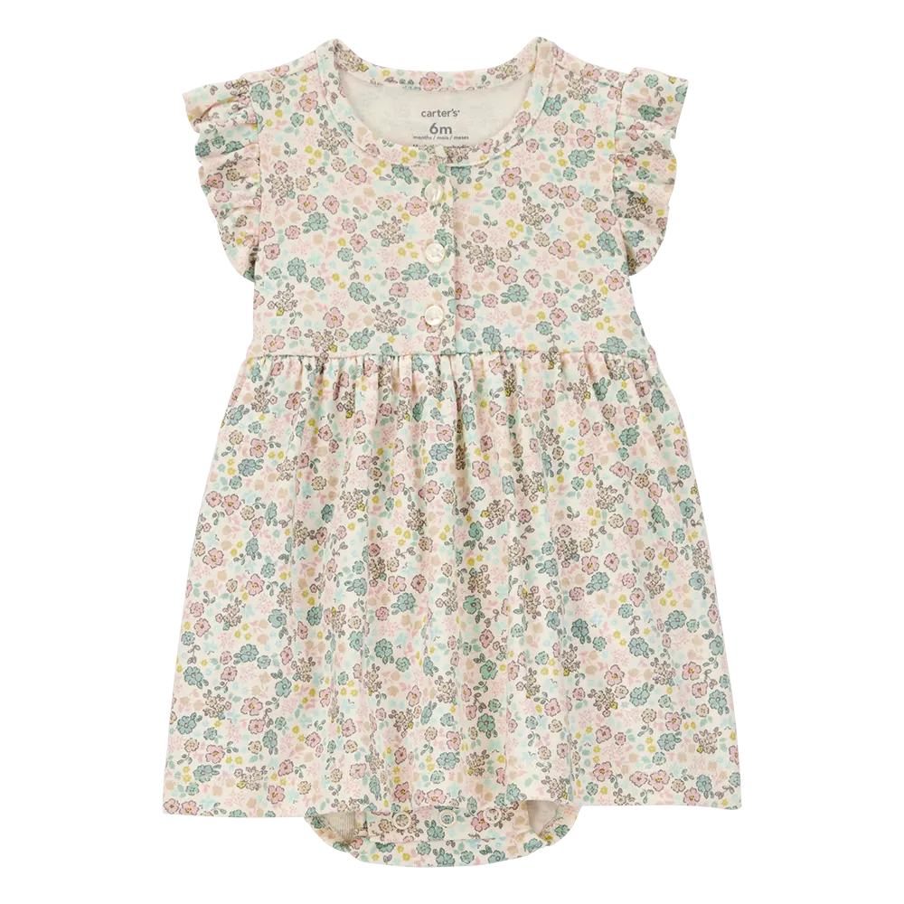 Robe & Cardigan Bébé Fille Carter's - Florale