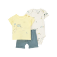 Ensemble 3 pièces plage pour bébé garçon - Coton