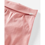 Lot de 2 joggers évolutifs en coton bio bébé fille