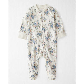 Pyjama dors-bien en coton bio - Imprimé floral
