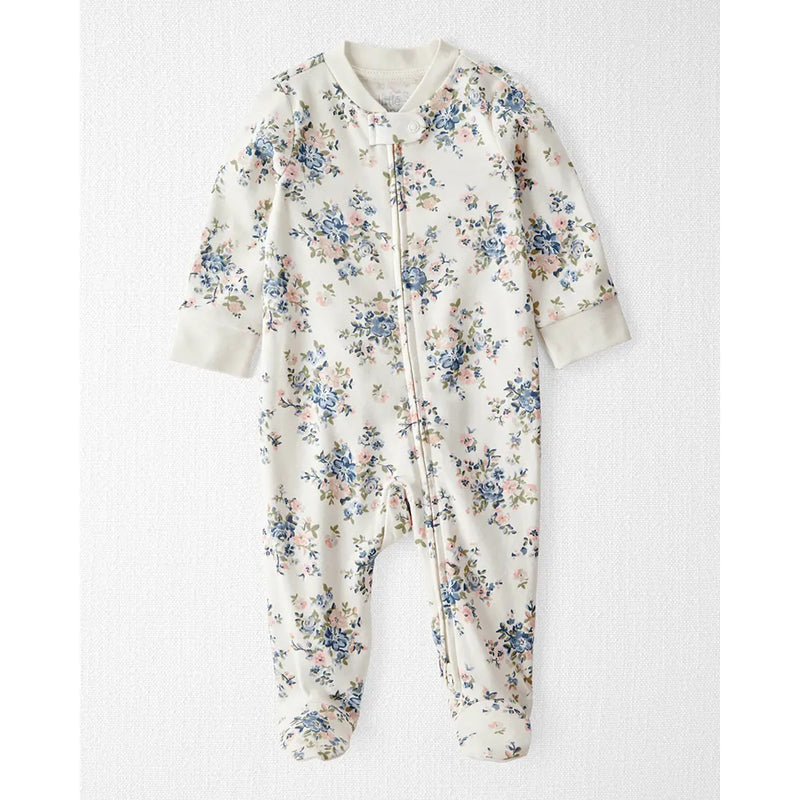 Little Planet Organic Cotton Baby Romper - Floral
