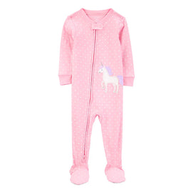 Pyjama dors-bien licorne bébé fille - 100% Coton
