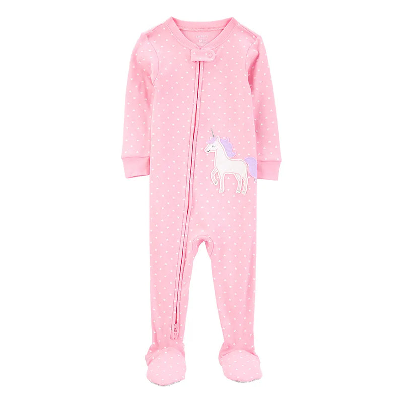Carter's Baby Girl Cotton Sleep & Play - Unicorn